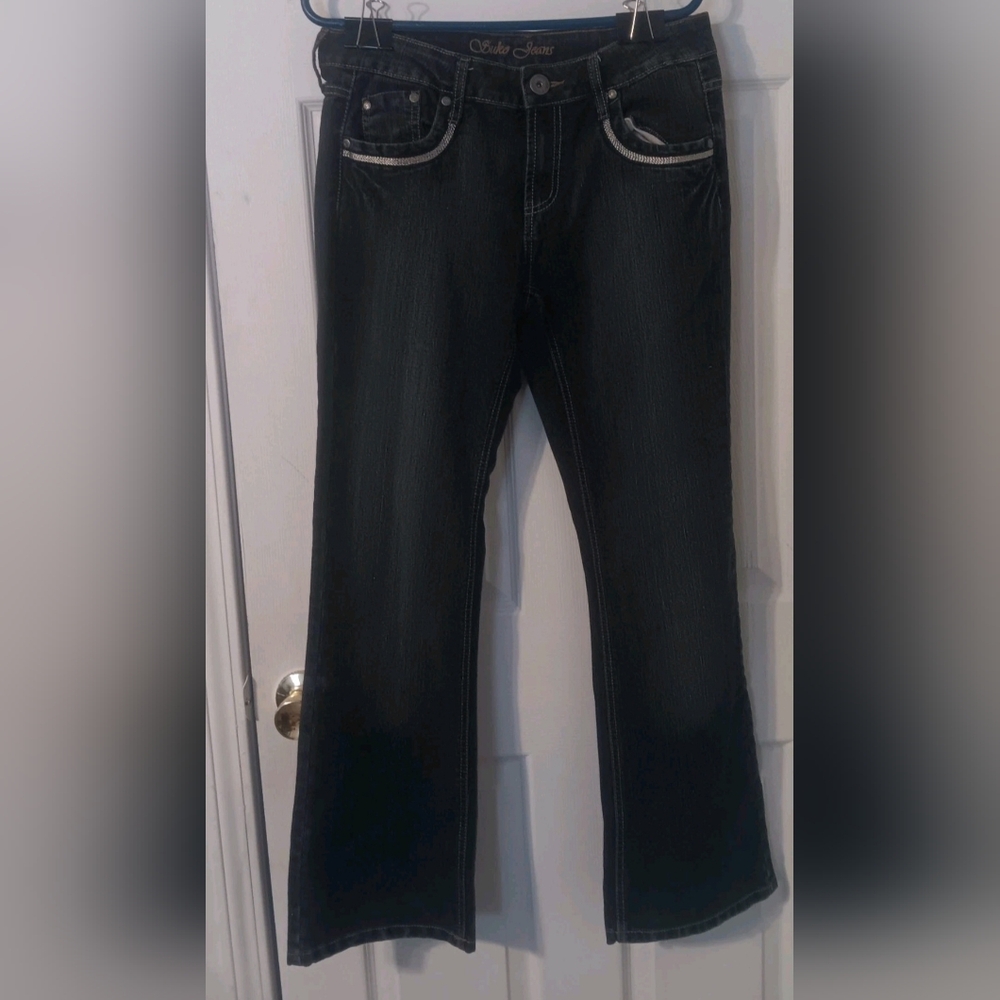 Suko Jeand Womans Dark Wash Bootcut Denim Size 11